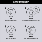 OPI xPRESS/ON Press On Nails Tips Effects IYKYK AN002L