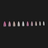 Apres Gel-X Tips B/C Natural Stiletto Medium 500Pcs 87773