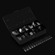 Apres Gel-X Soft Gel Tips Sculpted Coffin Long 280Pcs