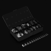 Apres Gel-X Soft Gel Tips Sculpted Coffin Short 280Pcs 11993