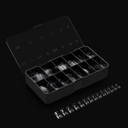 Apres Gel-X Soft Gel Tips Sculpted Square Medium 280Pcs12037