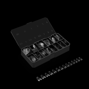 Apres Gel-X Soft Gel Tips Sculpted Stiletto Short 280Pcs