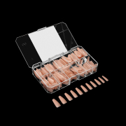 Apres Neutrals Gel-X Emma Sculpted Coffin Long 40146