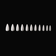 Apres Neutrals Gel-X Whitney Natural Stiletto Medium 41155