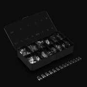 Apres Gel-X Soft Gel Tips Natural Coffin Short 280Pcs 41186