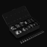 Apres Gel-X Soft Gel Tips Natural Coffin Medium 280Pcs 41187