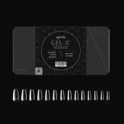 Apres Gel-X Soft Gel Tips Natural Coffin Medium 280Pcs 41187