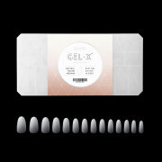 Apres Gel-X Soft Gel Ombre Tips Natural Round Medium 41656