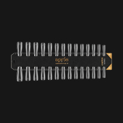 Apres Gel-X Tip Swatch Natural/Sculpted Coffin Long 43103
