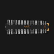 Apres Gel-X Tip Swatch Natural/Sculpted Coffin Medium 43109