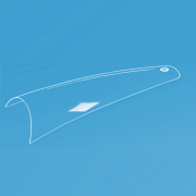 USN Straight Coffin Clear Tips #3 Bag Of 500 Tips