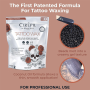 Cirepil Tattoo Wax Depilatory Non Strip Disp. Wax 800g 02457