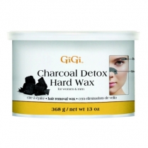 Gigi Charcoal Detox Hard Wax Hair Removal Wax 13 oz - 0286