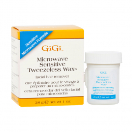 Gigi Microwave Sensitive Tweezeless Wax 1 fl oz 08930