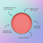 Satin Smooth Multi Application Hard Wax Rose Aroma 14oz