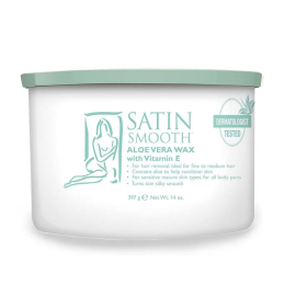 Satin Smooth Aloe Vera Wax With Vitamin E 14 oz 814121/27933