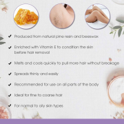 Satin Smooth Honey Wax With Vitamin E 14 oz. 14141
