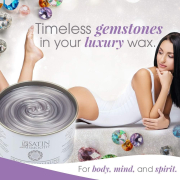 Satin Smooth Silver Tourmaline Soft Wax 14oz 814148/14148