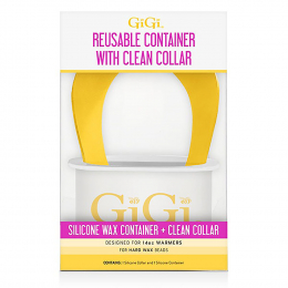 GiGi Silicone Reusable Container with Clean Collar 92033