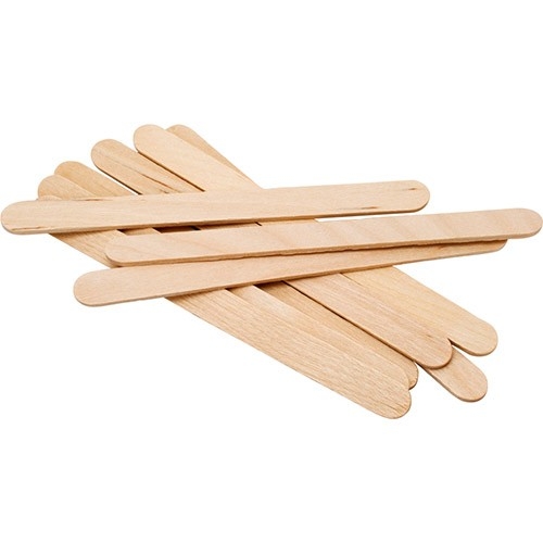 Waxing Spatula Junior (500pcs) Small Wooden WSS