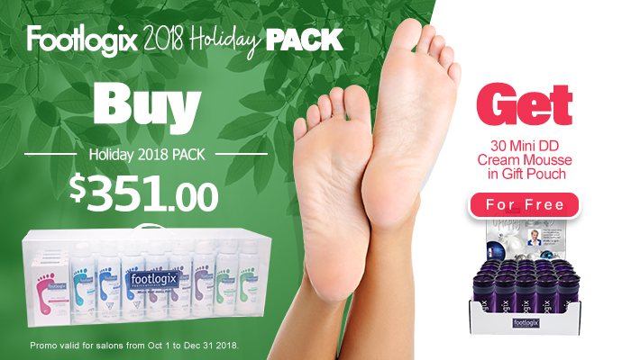 New Arrival Footlogix 2018 Holiday Pack - Price Promotion and Free Gift