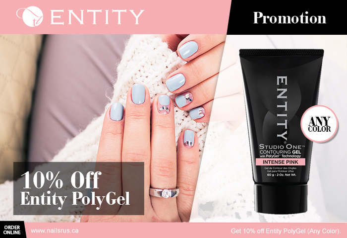 Entity one nail polish promotion up to 30% off
