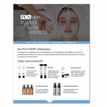 PCA Skincare Brochure