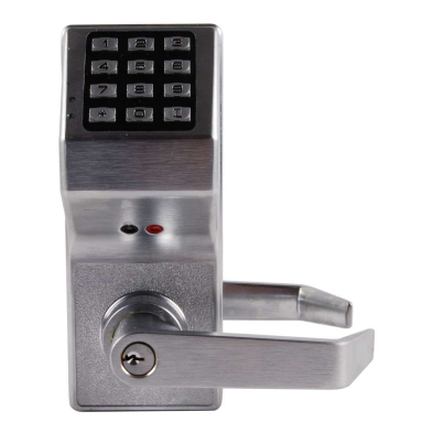 Alarm Lock DL3200-US26D Pushbutton Cylindrical Door Lock