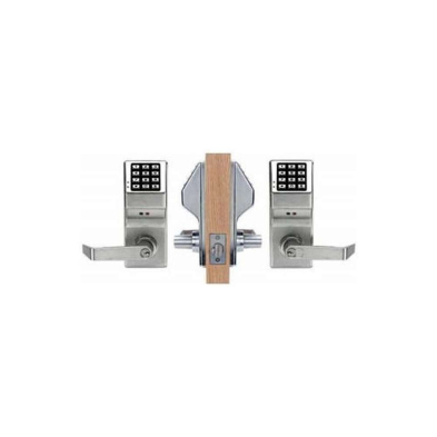 Alarm Lock DL5300-US26D Pushbutton Cylindrical Door Lock