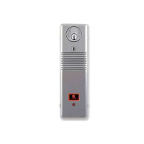 Alarm Lock Battery Operated Surface Door Alarm, (MS)Silver