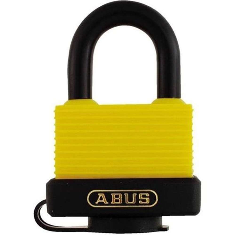 Abus Lock 70/45 B Yellow Weatherproof 1-3/4