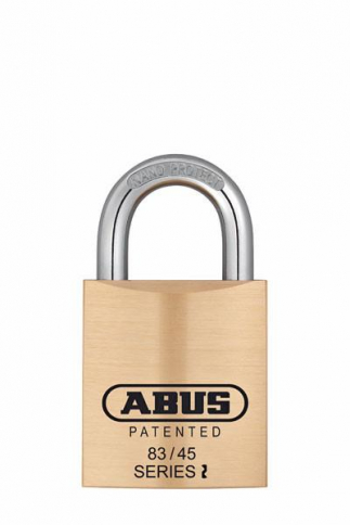 Abus Lock 83/45-WO-S2 Rekeyable Brass Padlock