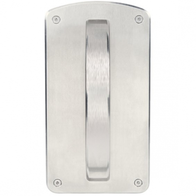 Accurate Lock CP Cresent Pull Rigid Handle Surface mount