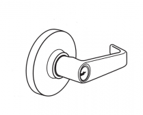 Arrow Lock MLX82SB-10BP-IC Storeroom Lever Lock