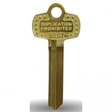 Best Lock 1A1Q1-KS473-KS800 Key Blank Q Keyway