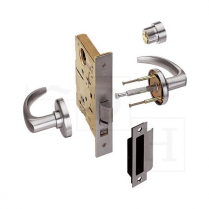 Best Lock 45H7R15J626 Classroom, Mortise Lock less core