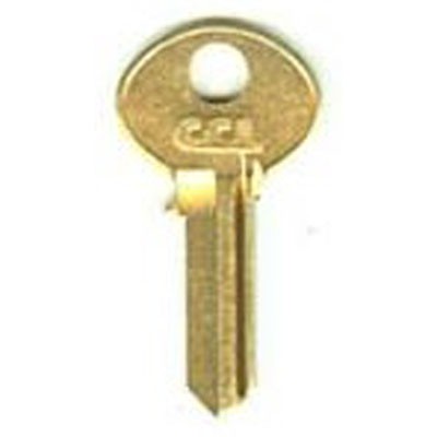 CCL 8658JVR BR Cabinet Lock Keyblank Equiv Ilco 1000V 