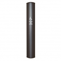 Camden CM-7509 Column Anodized Dark Bronze Push to Open