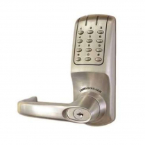 Codelocks CL5210-BS Electronic Tubular Keypad Door Lever