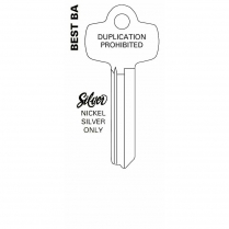 JET Hardware 1A1A1-NS 6 or 7 Pin Key Blank SC