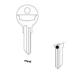 JET Hardware K102H-NP Key Blank SA