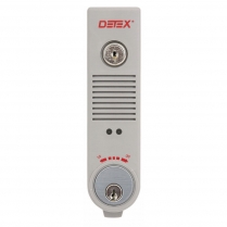 Detex EAX-500W-GRAY-W-CYL Exit Alarm
