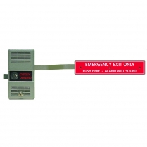 Detex ECL-230D-PH-W-CYL UL-Listed Panic Exit Lock