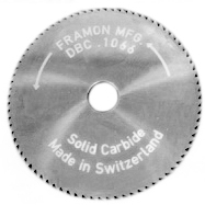 Framon Mfg. Carbide Cutting Wheel .066" DBC1066