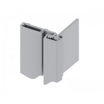 Hager 780-053HD-83-CLR Half Surface Continuous Geared Hinge