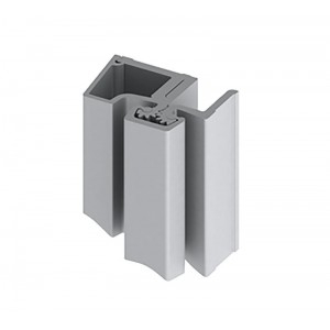 Hager 780-300HD-95-CLR Half Surface Continuous Geared Hinge