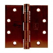 Hager BB1279-4-1/2X4-1/2-US10A Full Mortise Hinge