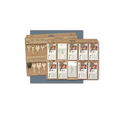 Key Systems 205 Vel-Key File Cabinet Panel 22 Tag