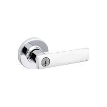 Kwikset Collection Breton Round Rose Grade 3 Lever Set