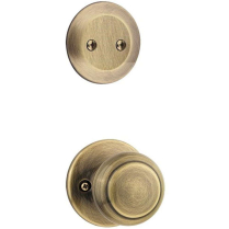 Kwikset 606CV Cove Knob Dummy Inactive Interior Trim for Han